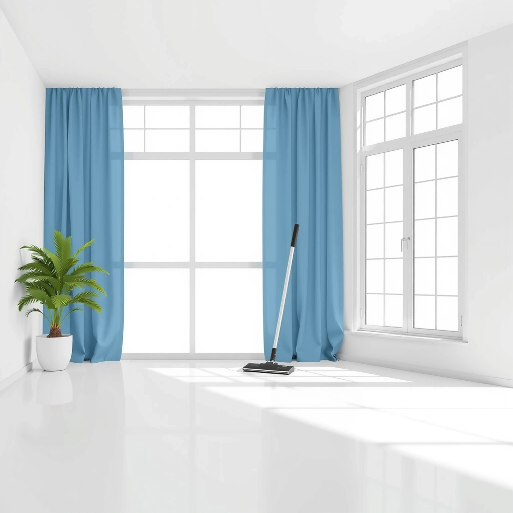 Sparkling clean modern interior